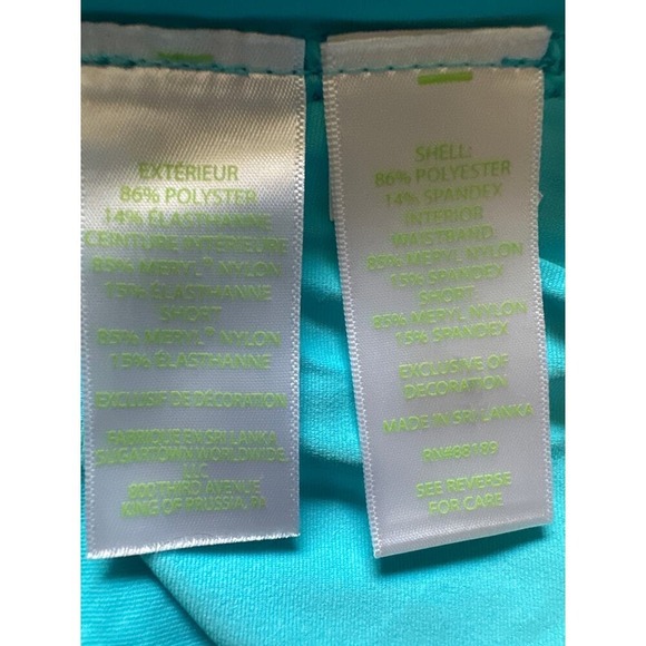 Lilly Pulitzer Darlene Skirt Skort Luxletic Blue Size 4 Athleisure - Picture 5 of 7